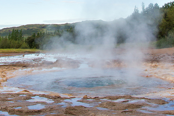 Geysir is about to blow up